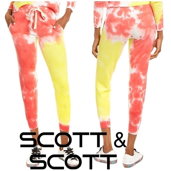 SCOTT & SCOTT silk blend jogger - Picture 1 of 11